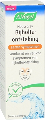 A.VOGEL NEUSSPRAY BIJHOLTEONTSTEKING 1E SYMPTOMEN 20ML